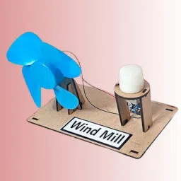 Toy Working Model Kit Wind Mill Science Project for School Kids Class 6 Use-picture-40