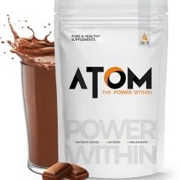ATOM Whey Protein Isolate 1kg | 30g protein, 6.1g BCAA & 13g EAA | Whey Protein-2