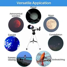 Wishbone TELESCOPE F36050 Telescope Refractor with Mobile Stand Refracting Telescope image 5