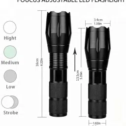 care 4 5 modes XLM T6 CREE LED Torch image 4