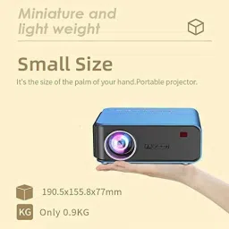 VOLTAC Mini Projector WIFI Android IOS Full HD 1080P Miracast Youtube TVStick HDMI USB (5000 lm) Portable Projector image 4