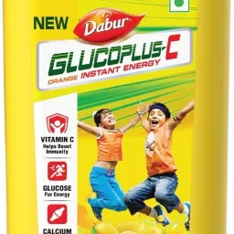 GlucoPlus-C Instant Energy Glucose Juicy & Tasty (Lemon Powder) - 400g Jar Energy Drink-5