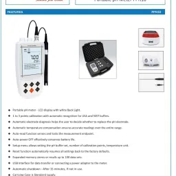 labtical Portable pH Meter - PPH10 Digital pH Meter image 2