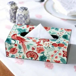 reinvention factory Palampore Cream MDF Tissue Paper Holder-picture-40