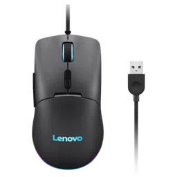 Lenovo M210 Wired RGB Gaming Mouse with 3 Zone RGB Lighting (8000 DPI Adjustable, 4 Levels DPI Switch, Black)-12