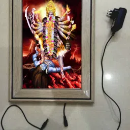MATA KAALI JI FRAME 15.5 inch LED PHOTO FRAME-image-10