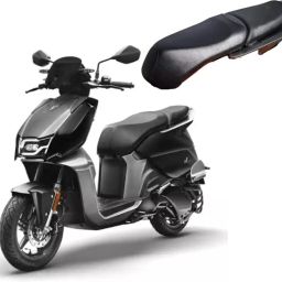 Vida V1, V1 Plus Scooty Removable & Washable PU Leather Waterproof Seat Cover Split Bike Seat Cover For Hero NA-image-53