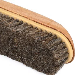 LOUIS STITCH Horse Hair Shoe Brush with Wooden Handle Brush-image-39