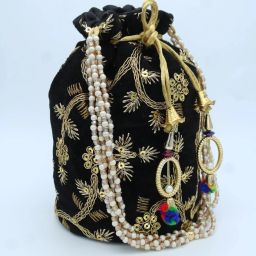 Women Black Potli-image-128