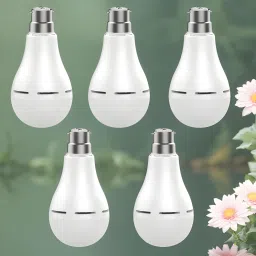 Emergency bulb 12W LED & 2000mAh battery 4hrs inverter light pack of 5 bulbB4336 4 hrs Bulb Emergency Light-image-99