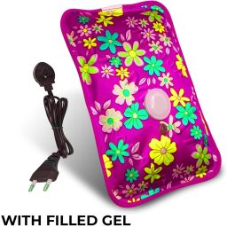 (Instant Pain Relief) Portable Gel Heating Electric 1 L Hot Water Bag-image-54