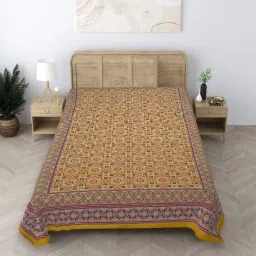 210 TC Cotton Single Printed Flat Bedsheet-image-46