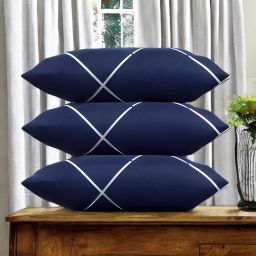 LUXURY Cotton Solid Sleeping Pillow Pack of 3-image-32