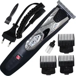 gemey Waterproof Rechargeable Beard Moustache Trimmer Hair Clipper Cordless 6041 Fully Waterproof Grooming Kit 120 minRuntime 3 Length Settings-picture-20