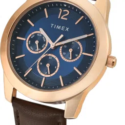 timex Multi Function Blue Dial Analog Watch- For Men TWTG70SMU05 image 3