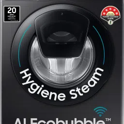 8 kg with Steam ,Wi-Fi Enabled Fully Automatic Front Load Black-15