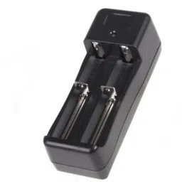 UNIXAA Universal Portable Lithium-ion Rechargeable Double Slot With LED Indicator LightCamera Battery Charger-image-2