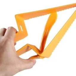 cpex New Adjustable Triangle Design Cake Cutter Cake Server Plastic Cake Server image 2