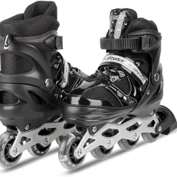 3 in 1 Convertible, Adjustable Skates RollerSkates In-line Skates - Size 7-9 UK-14