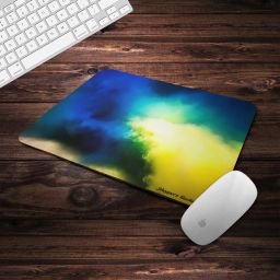 Shoppers Bucket Cloudy Rectangle Mouse Pad Non Slip Base Mousepad-21