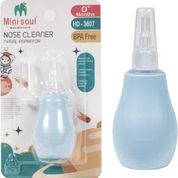 BPA Free Silicone Nozzle Manual Nose Cleaner, Nasal Mucus Sucking Tool for Baby Manual Nasal Aspirator-image-6