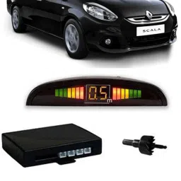 JB478 Silver Car Reverse Parking Sensor with LED Display 4 Sensor J478 Parking Sensor-image-0