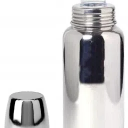 Stainless Steel Baby Feeding Bottle, Milk Feeding, Water Feeding 240 ml - Food Grade Plastic, Silicone-image-37