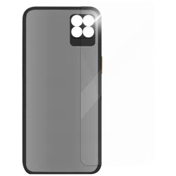 Arrow Duplex Screen Protector & Polycarbonate Back Cover Combo for realme 8 Pro (Anti Scratch Design, Black)-5