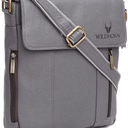 Grey Men Sling Bag Sling Messenger Bag for Men-image-114