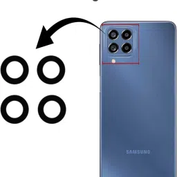 A R Enterprise Back Camera Lens Glass Protector for SAMSUNG M53-2