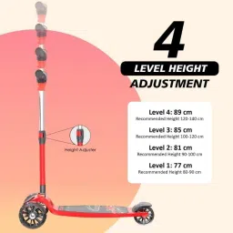 SCOOTER WITH 3 LED WHEELS FOR KIDS ADJUSTABLE-picture-10