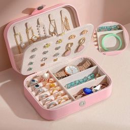 Jewelry Box Travel Jewelry Box Travel jewellery Box,Mini jewellery Box Vanity Box-image-4