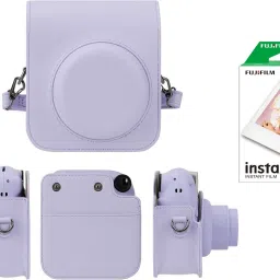 Stela Instax Mini 12 Protective Camera Case PU Leather Carrying Bag with instax mini film Camera Bag-picture-21
