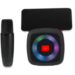 Raptas Wireless Speaker with Karaoke Mic RGB Lights 18 W Bluetooth Speaker-image-21