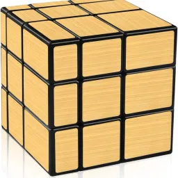 3X3X3 Gold Mirror Speed Cube Cubing Classroom Magic Puzzle-image-43