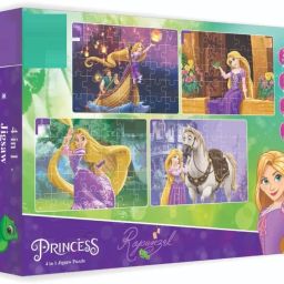 Disney Princess Rapunzel 4 in 1 Jigsaw Puzzle - 140 pieces-image-14