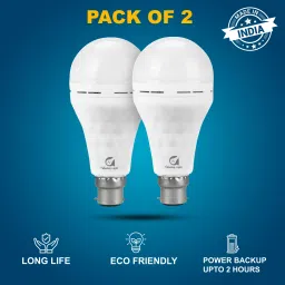 12W LED AC/DC Inverter Bulb with Emergency Power Supply for Indoor and Outdoor 2 hrs Bulb Emergency Light-image-27