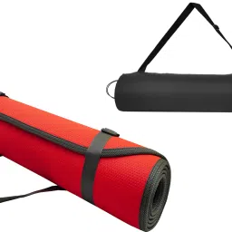 Luxurious Candy Base Exercise Mat For Men & Women- Red 7 mm Yoga Mat-image-43