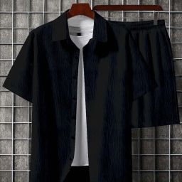 Shirt Regular Shorts Co-ords Set-image-57