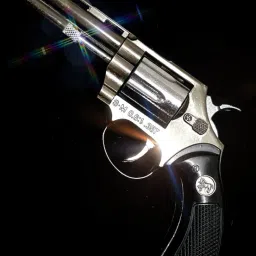 adorrobella MINI REVOLVER LIGHTER ® MT 357 Jet Flame Revolver Shape Mini Pocket Size Lighter With Holding Cover Pocket Lighter image 2