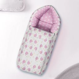 Essentials 3 in 1 Soft & Comfortable Baby Bed for 0-6 Month, New Born Baby Carry Sleeping Bag-image-6