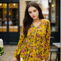 Women Printed Viscose Rayon Straight Kurta-image-46