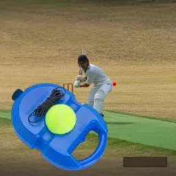 New Trainer Rebound Ball solo Tennis Training equipment and Cricket Training Kit Cricket Kit-image-56