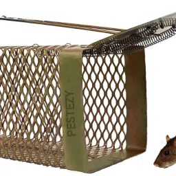 Mouse/Rat Trap cage/Iron Rat Trap fo Cross Design & Heavy Quality (Large) Live Trap-65