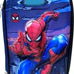3D Spider Super Hero Jumbo Size Designer Pouch Art Canvas Pencil Box-10