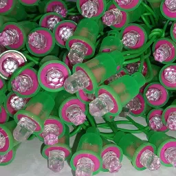 home decore 50 LEDs 10 m Multicolor Steady String Rice Lights image 3