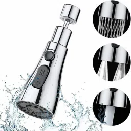 3-Mode Kitchen Sink Faucet Sprayer Head – 360° Rotating Water Saving Nozzle Faucet Nozzle-20