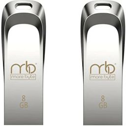 MOREBYTE Ultra 2.0 Flash Pen Prive 8 GB Pen Drive Compatible with Laptop, Tablet, Desktop Computer, Audio Player USB 2.0 Metal Case-image-14