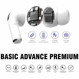 danladi Boost Smart Mic & Touch Bass Bluetooth Headset image 5