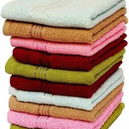 12in X 12in Face Towel Set Multicolor Cloth Napkins-21